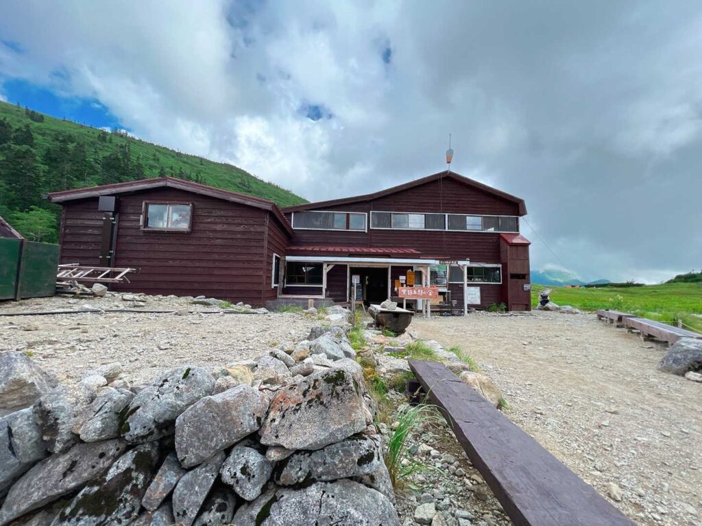 黒部五郎小屋に到着