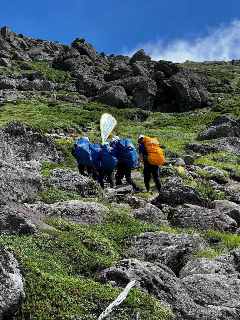 山岳警備隊の方々