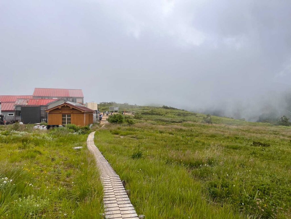 太郎平小屋に帰還