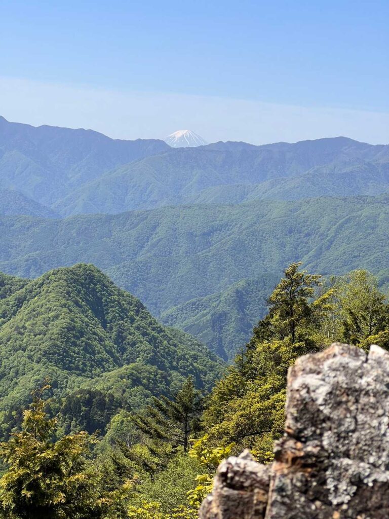 山頂で冷やし中華ランチ