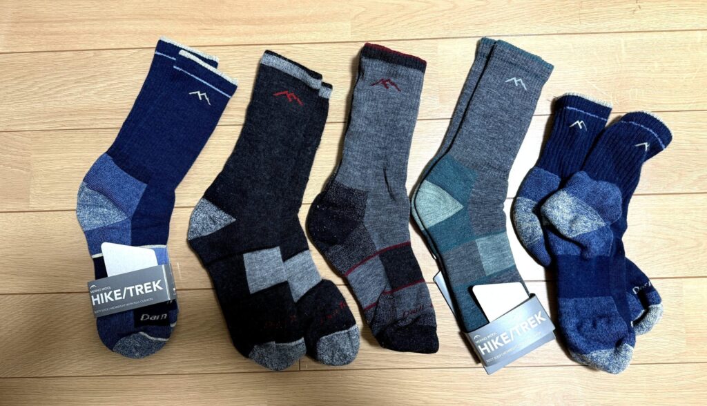 Darn Tough 登山靴下コレクション