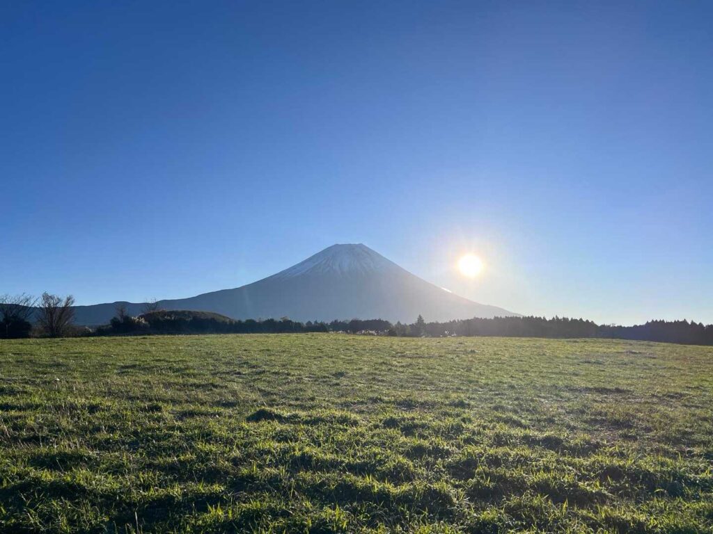 日も昇ってきた