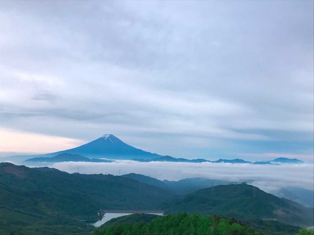 富士山と雲海の大展望