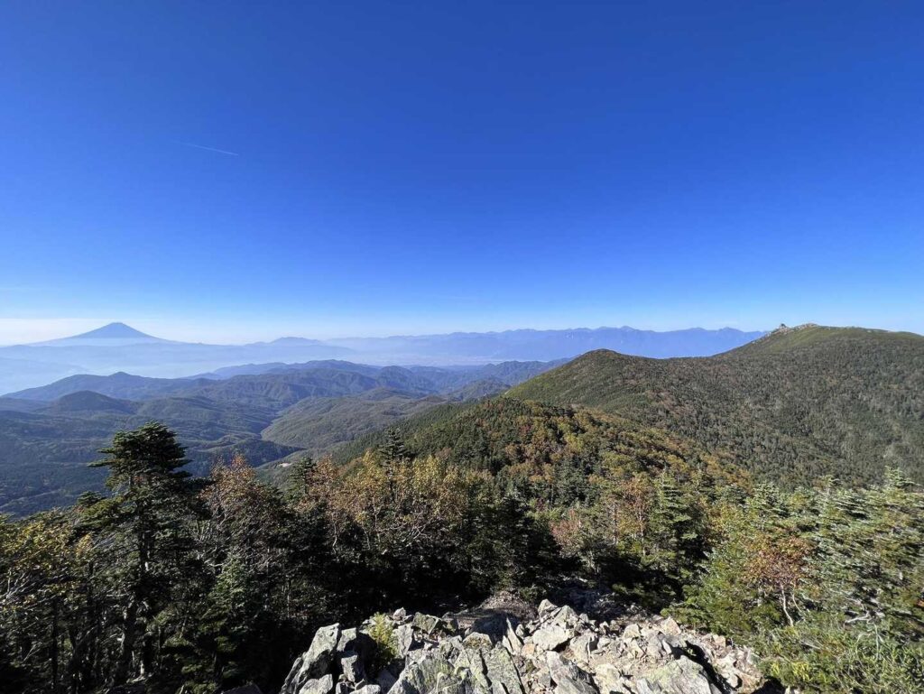 富士山・北岳・間ノ岳のTOP3一望