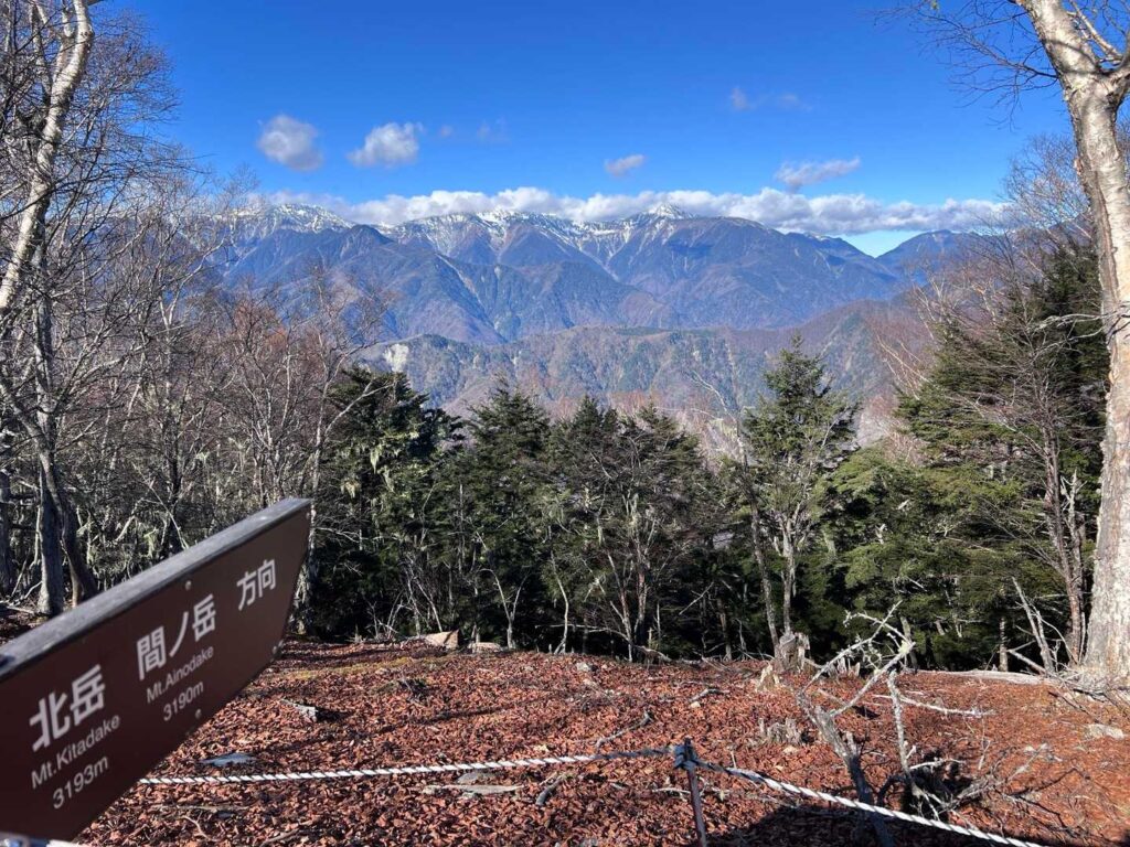 アイキャッチ画像 - 裸山から望む南アルプス