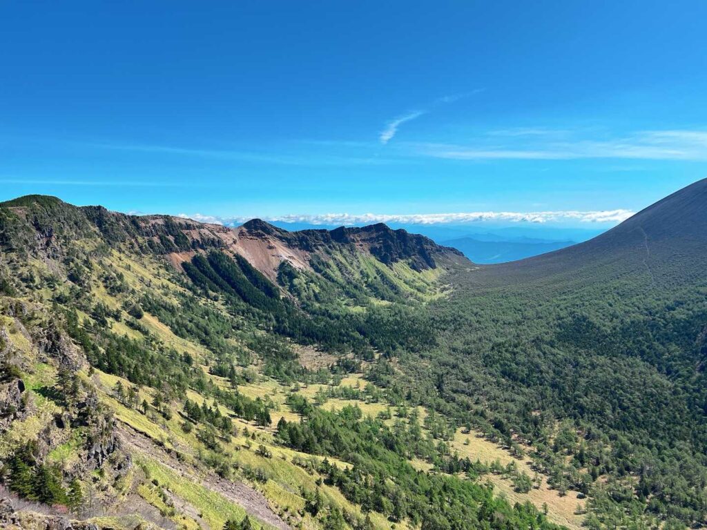 浅間山の外輪山