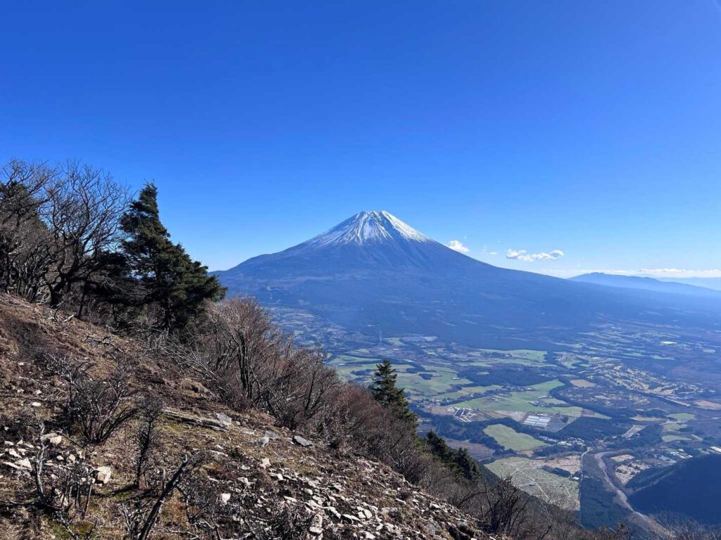 毛無山からの絶景