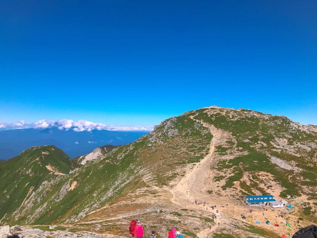 駒ヶ岳を目指す
