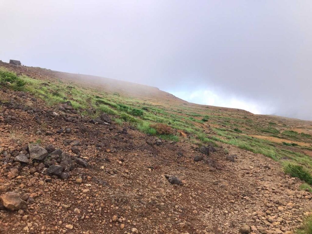 少し晴れてきた