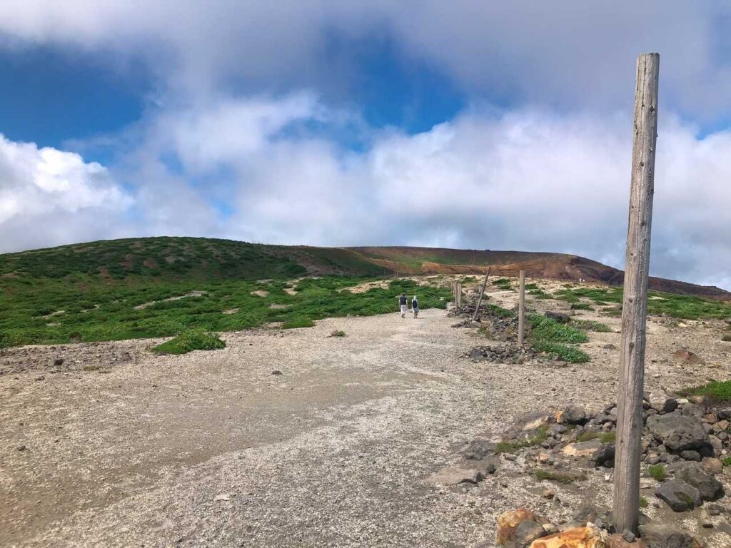 青空も見えてきた