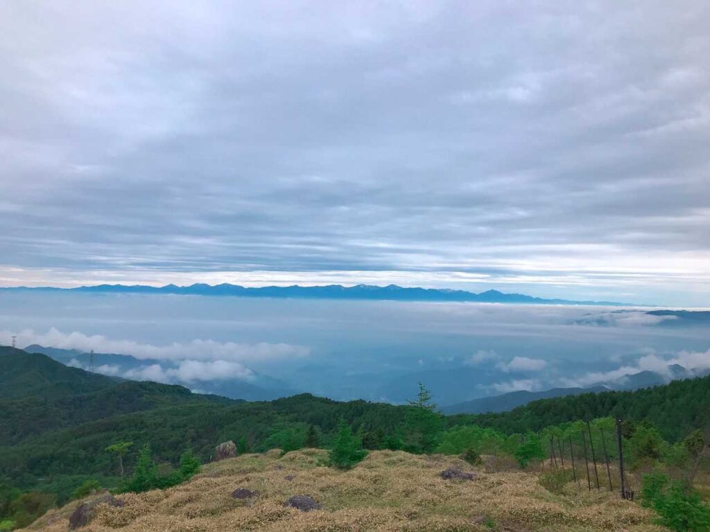 南アルプスの展望