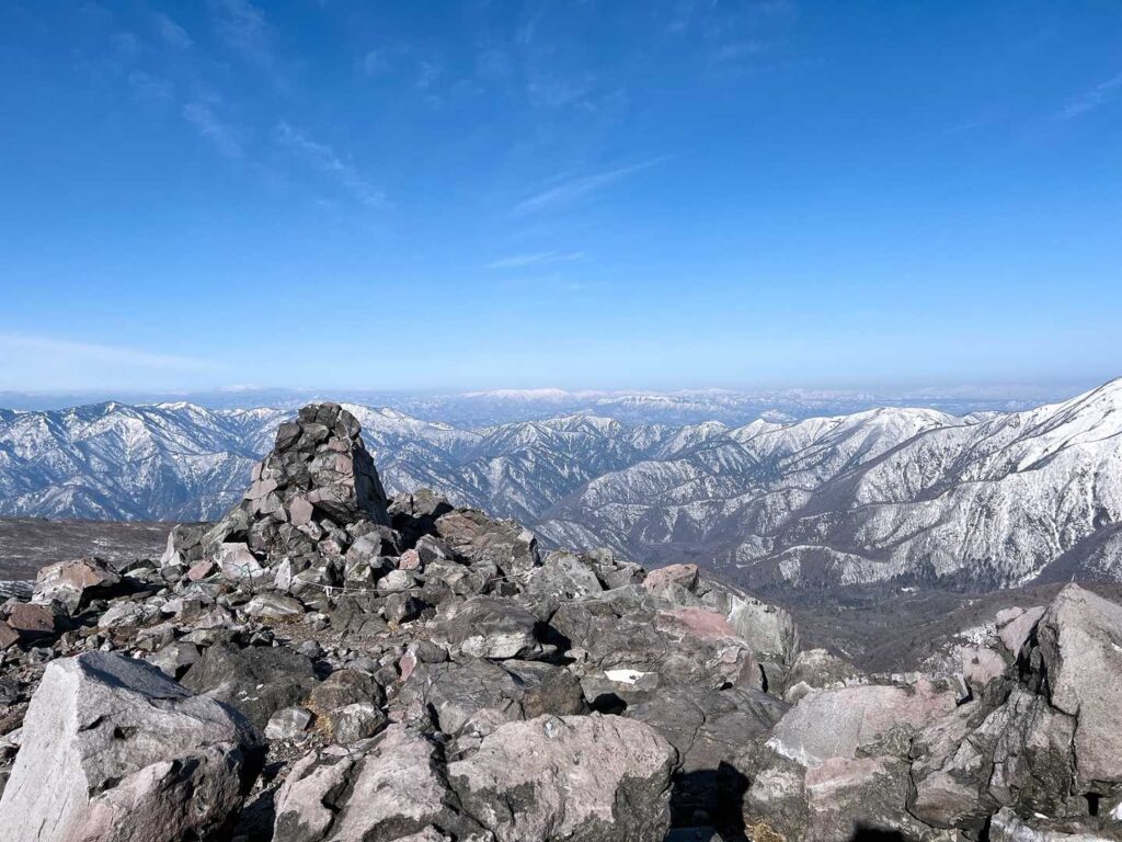 山頂からの展望