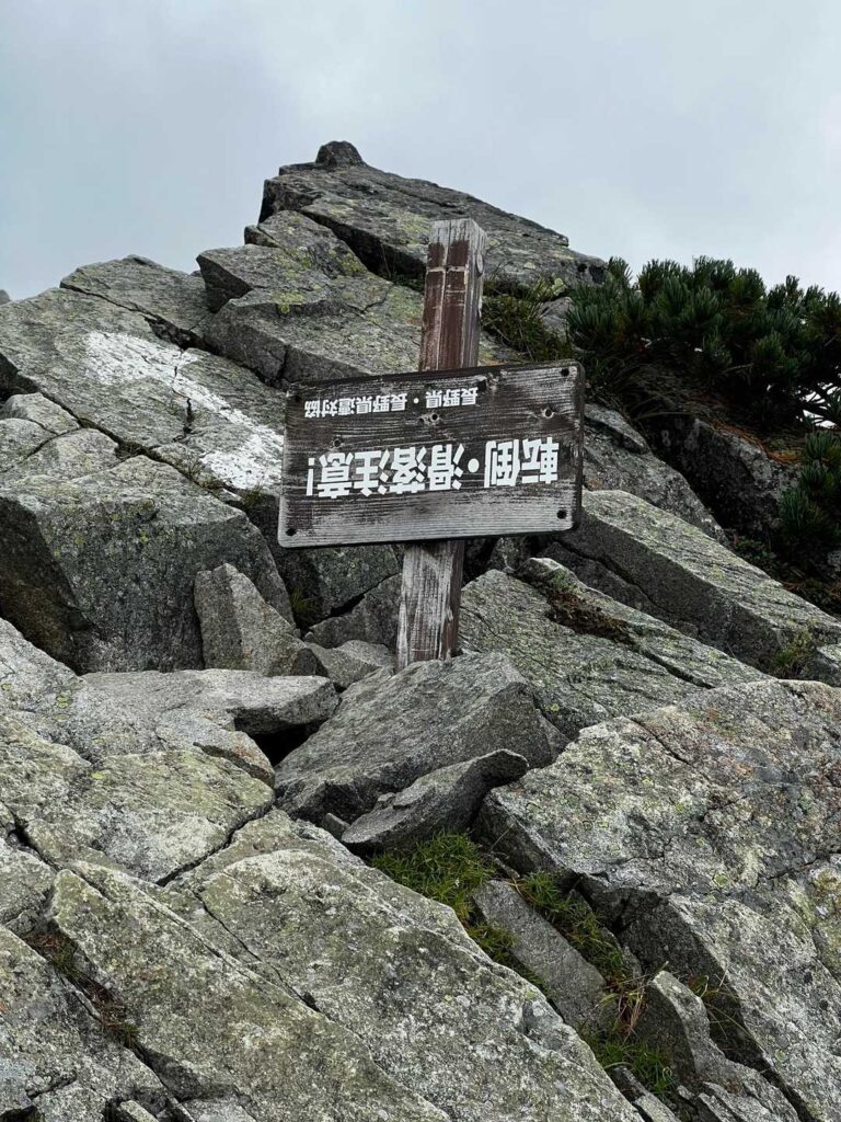 紀美子平の臨場感ある看板