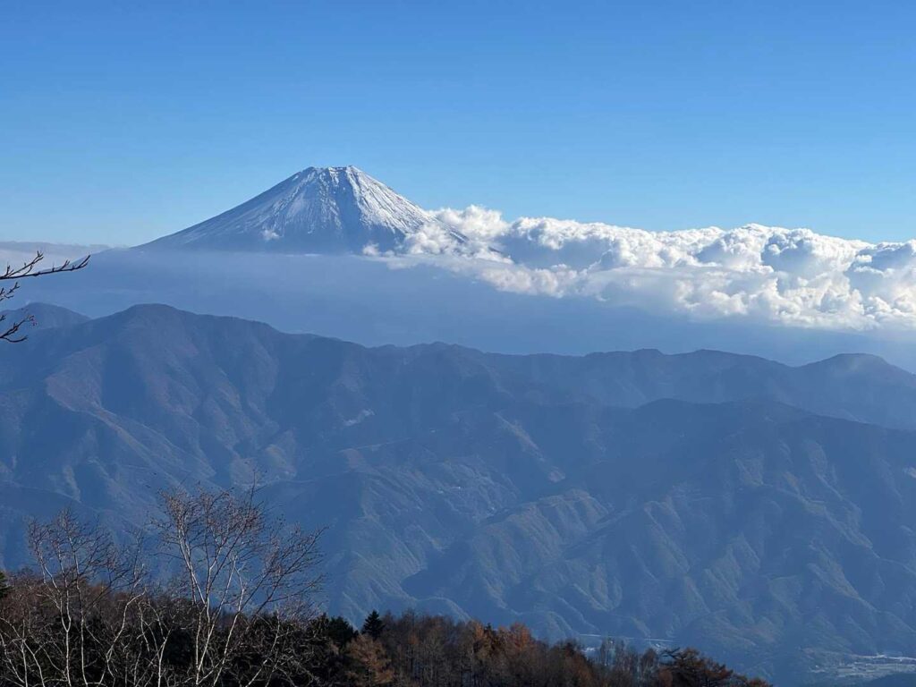 七面山の山頂