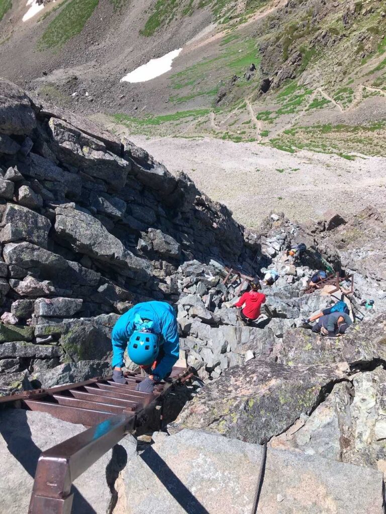 山頂を満喫して下山