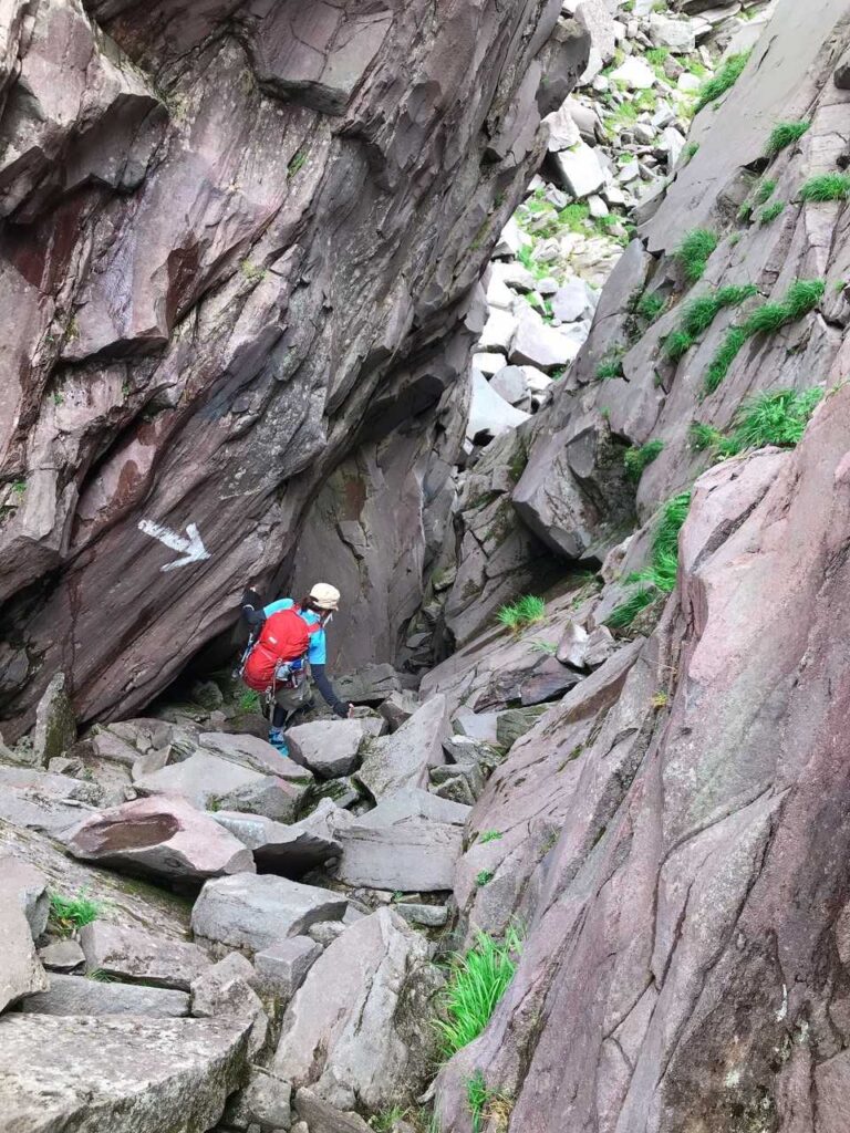 登ったと思ったら下り