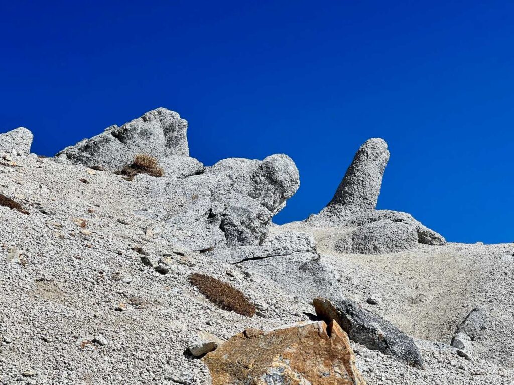 花崗岩の奇岩