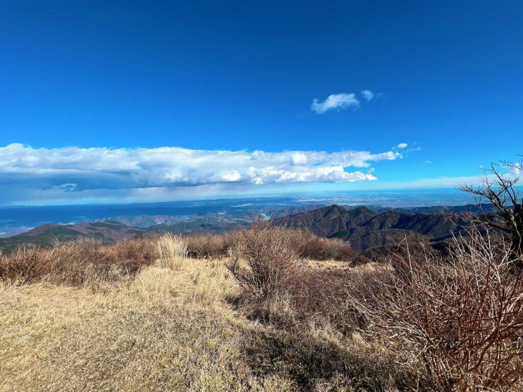 蛭ヶ岳からの眺望