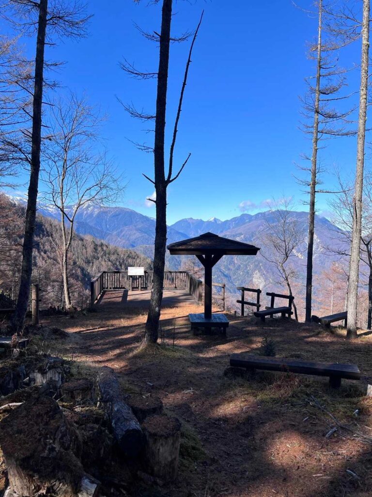 北岳展望デッキ