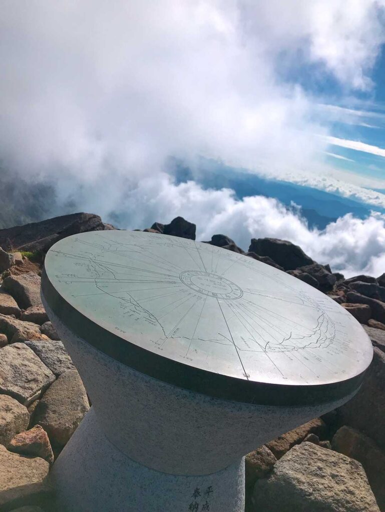 山頂からの360度パノラマ