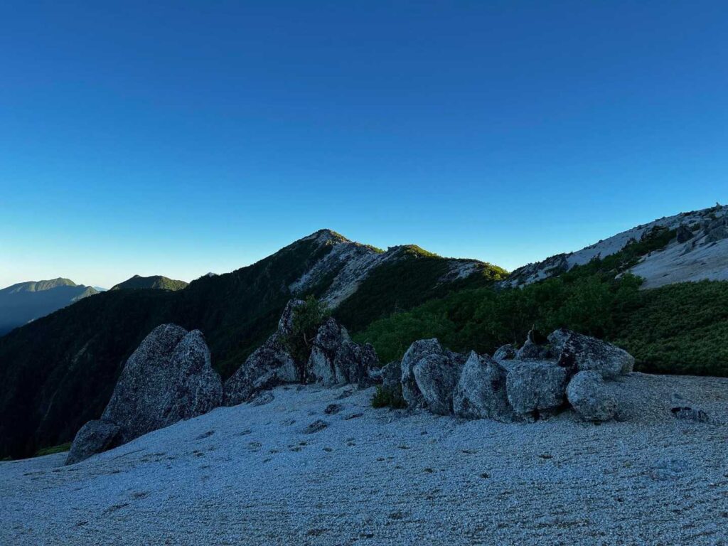 下山前の見納め