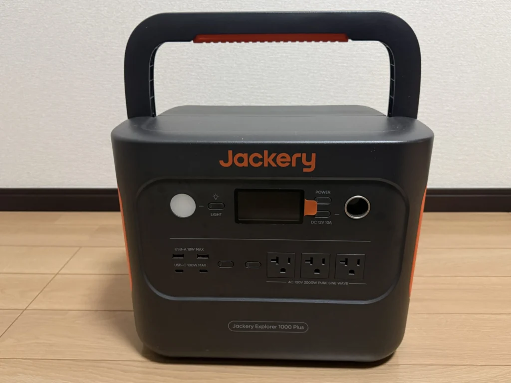 車中泊登山にポータブル電源は要る？Jackery 1000 Plus を遠征で2年